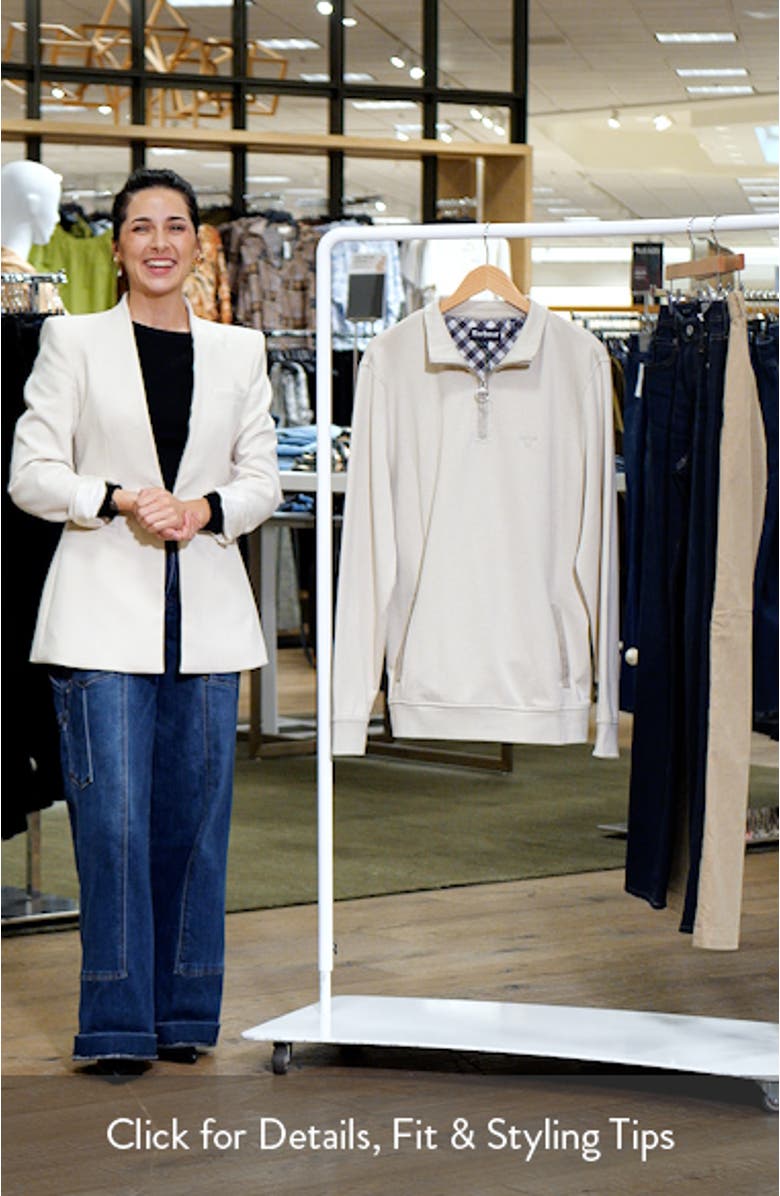 Lambeth Quarter Zip Pullover, sales video thumbnail