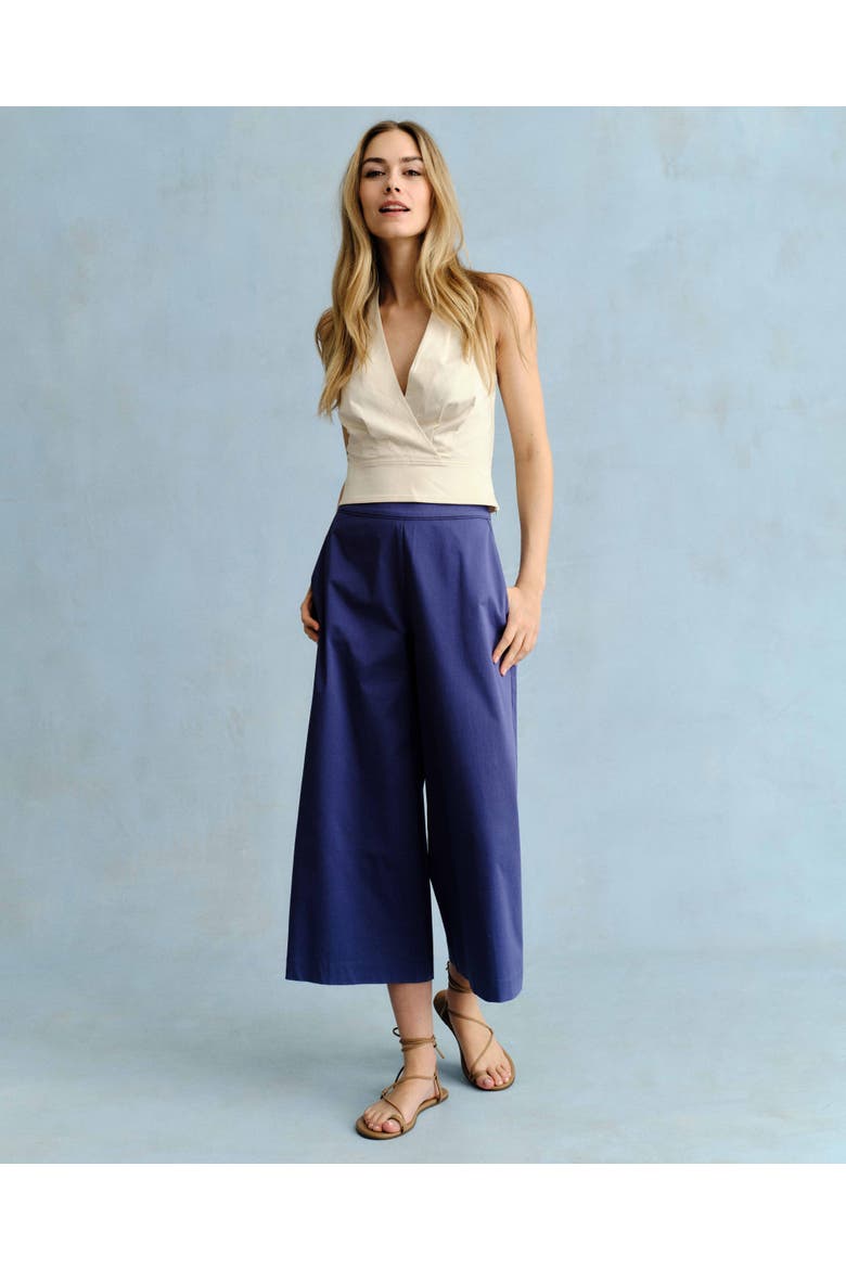 Olive Halter Top, Alternate, color, Ivory