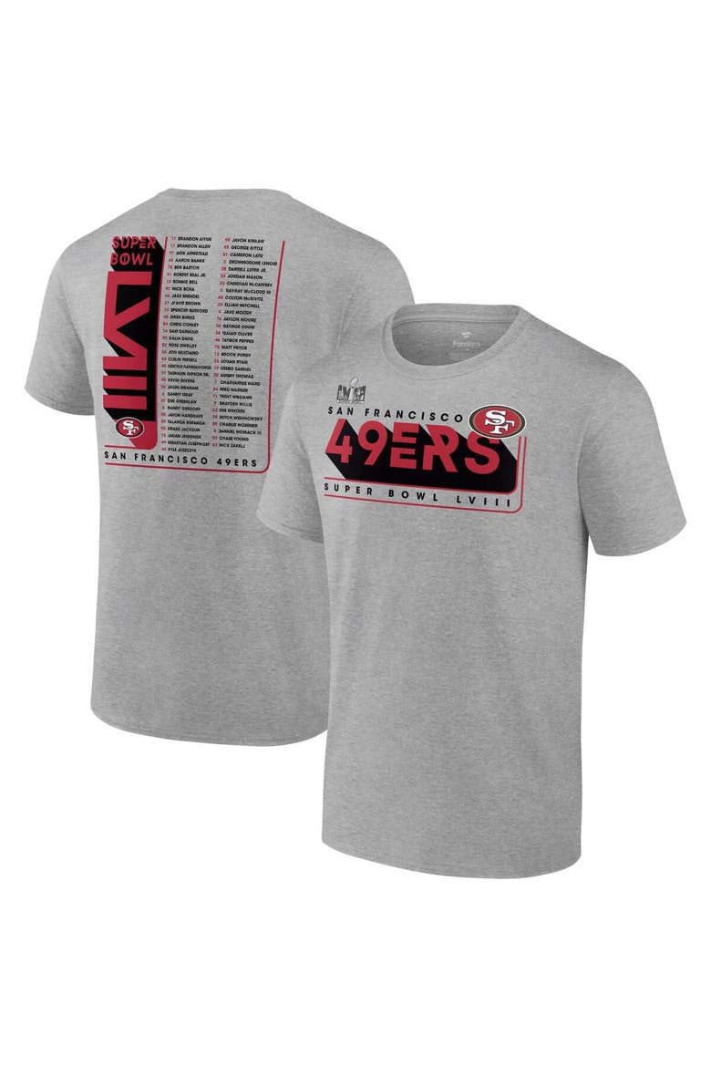 FANATICS Men's Fanatics Branded Heather Gray San Francisco 49ers