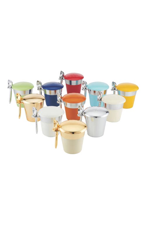 Lunares Pint Ice Cream Server Set In Yellow