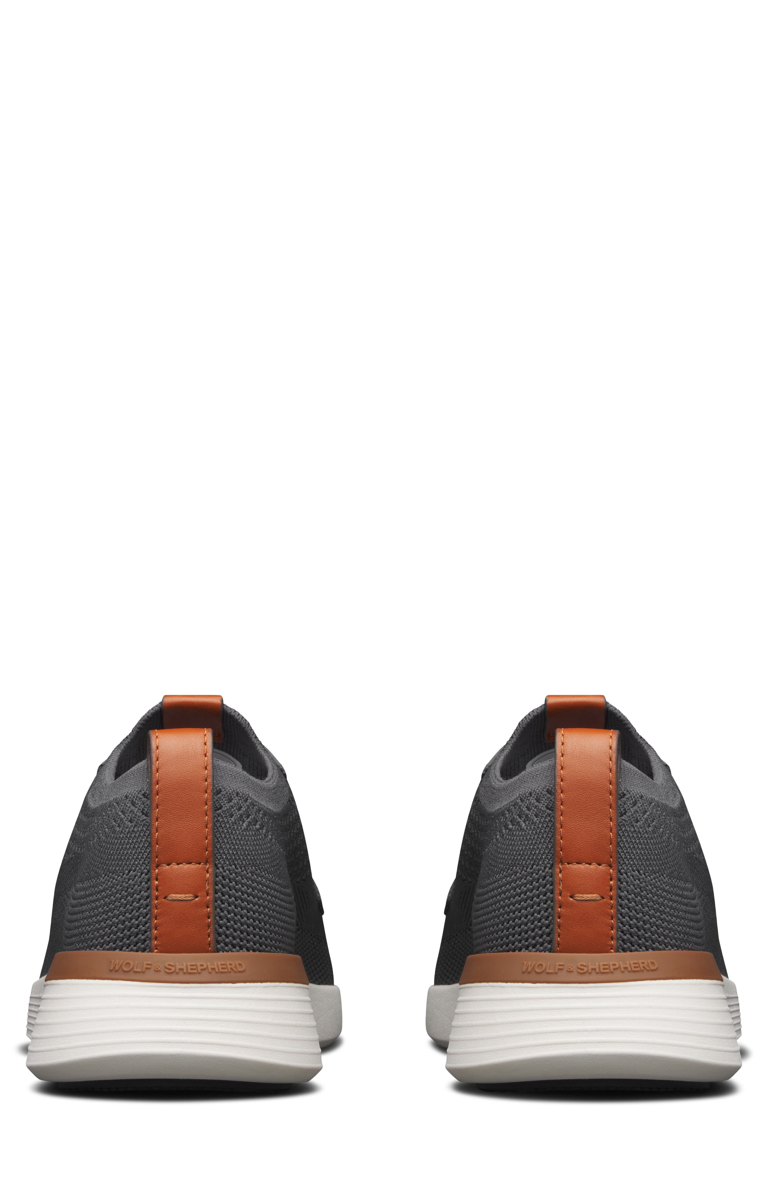Wolf & Shepherd Swiftknit<sup>™</sup> Plain Toe Derby, Alternate, color, Gray / White