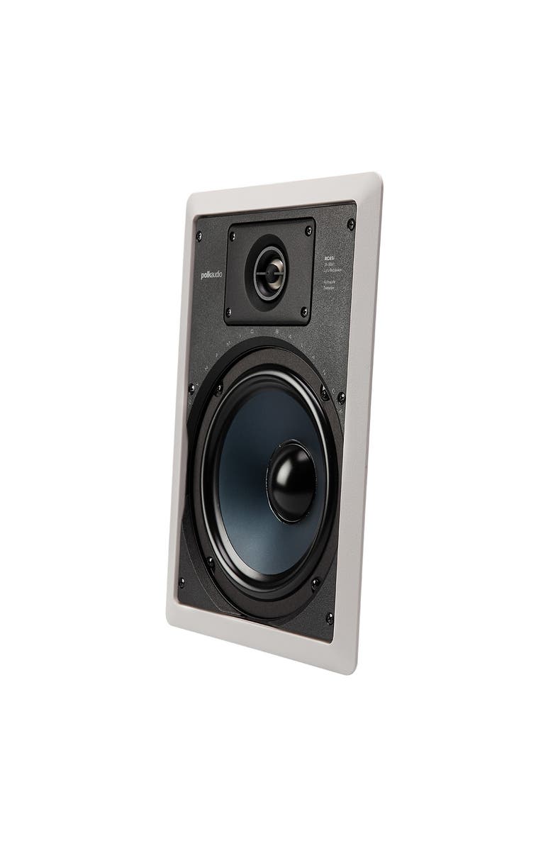 Polk Audio RC85i 8" In-Wall 2-Way Speakers - Pair, Alternate, color, White