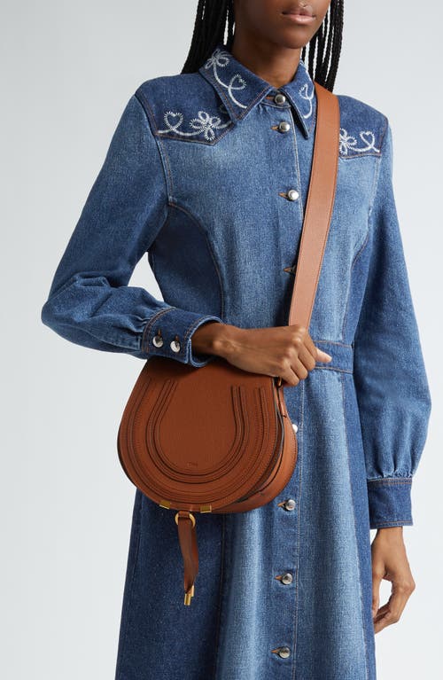 Chloé Large Marcie Leather Crossbody Bag