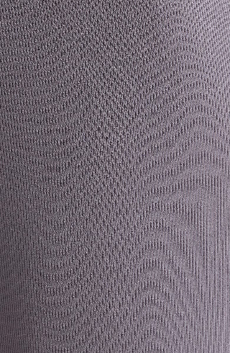 Natori Rib Essentials Pajamas, Alternate, color, Purple Slate