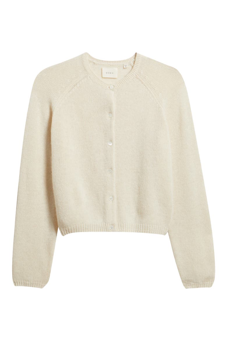 Peroline Cashmere Cardigan, Alternate, color, DOGWOOD