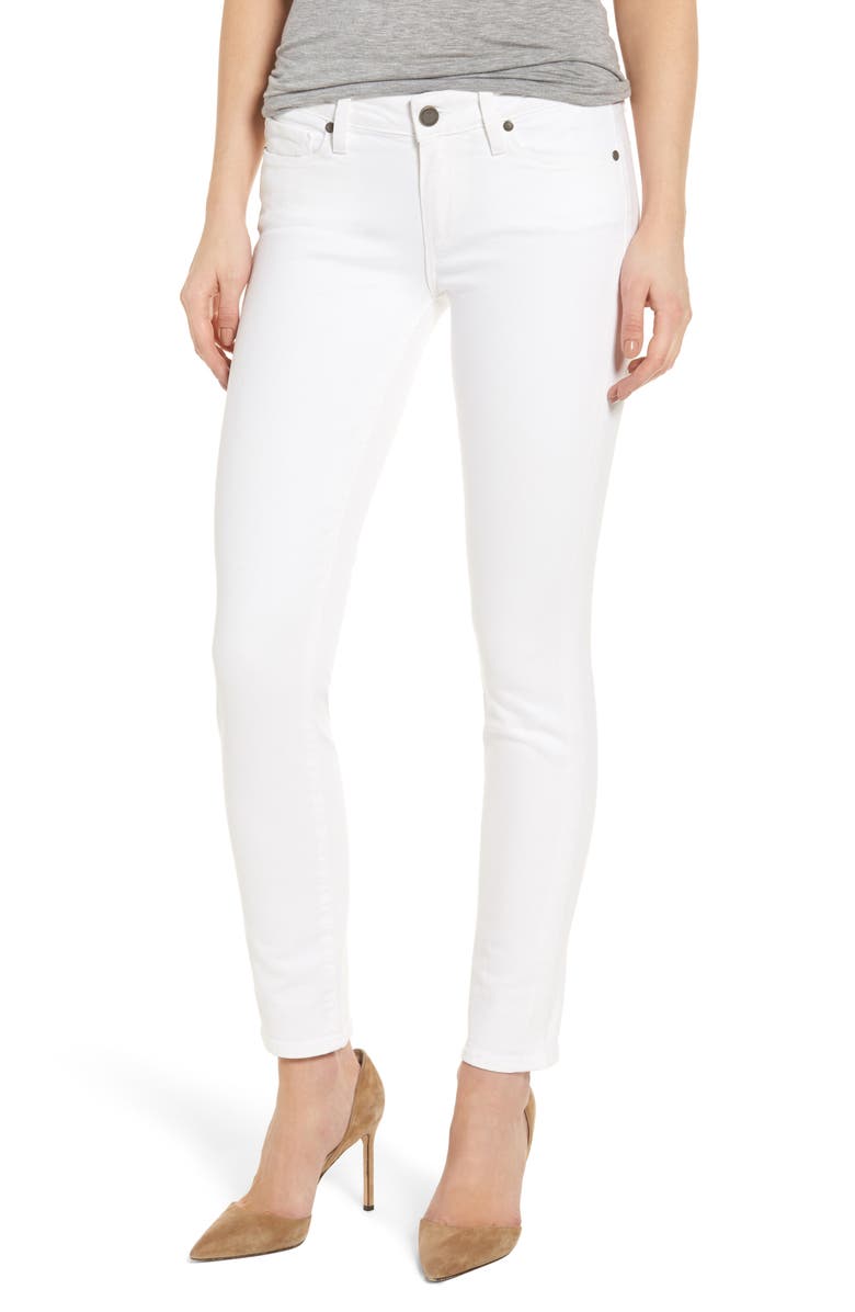 PAIGE 'Skyline' Ankle Peg Skinny Jeans, Main, color,
