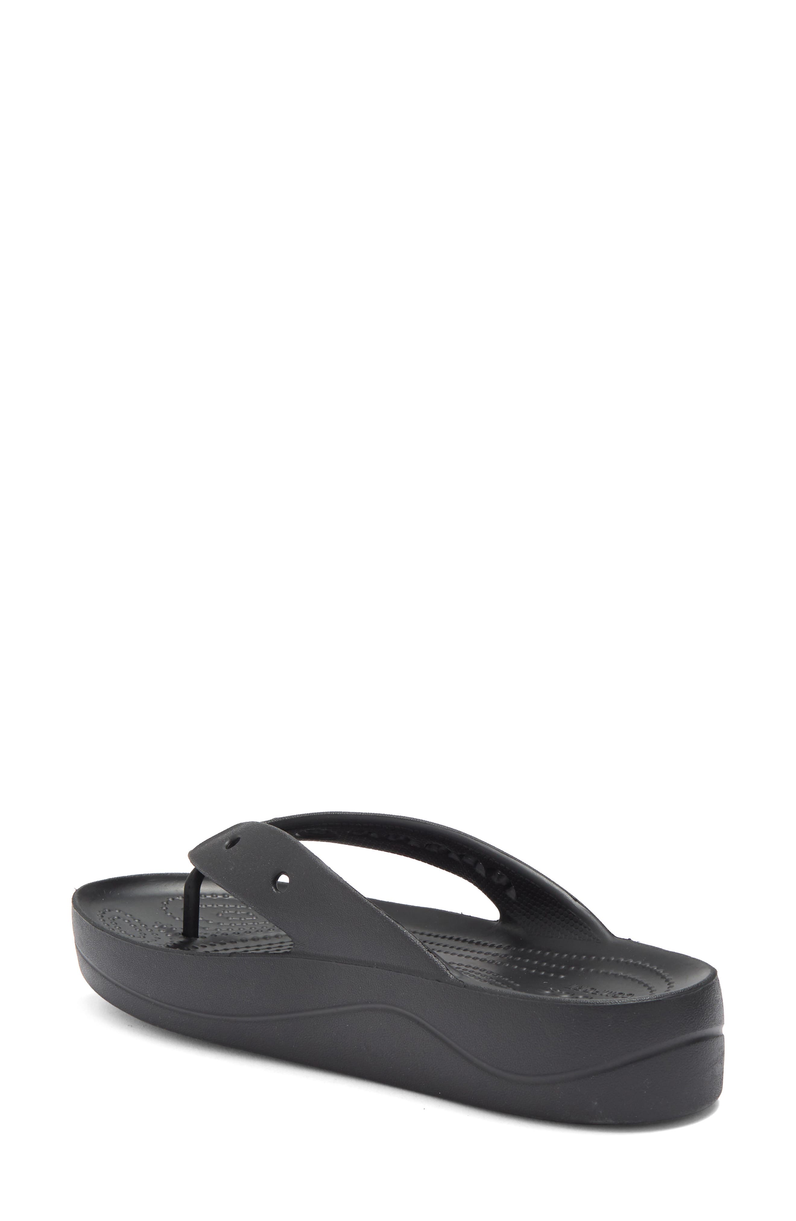 CROCS Baya Platform Sandal, Alternate, color, Black