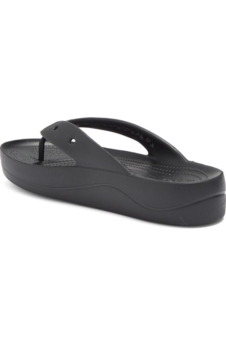 CROCS Baya Platform Sandal, Alternate, color, Black