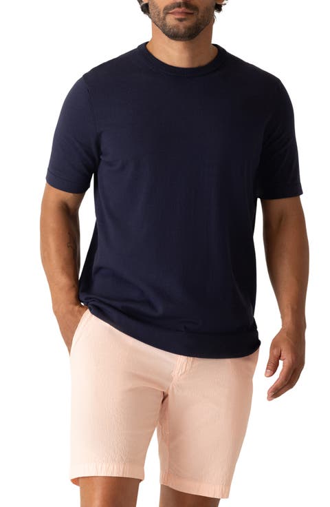 Modern Knit Crewneck T-Shirt