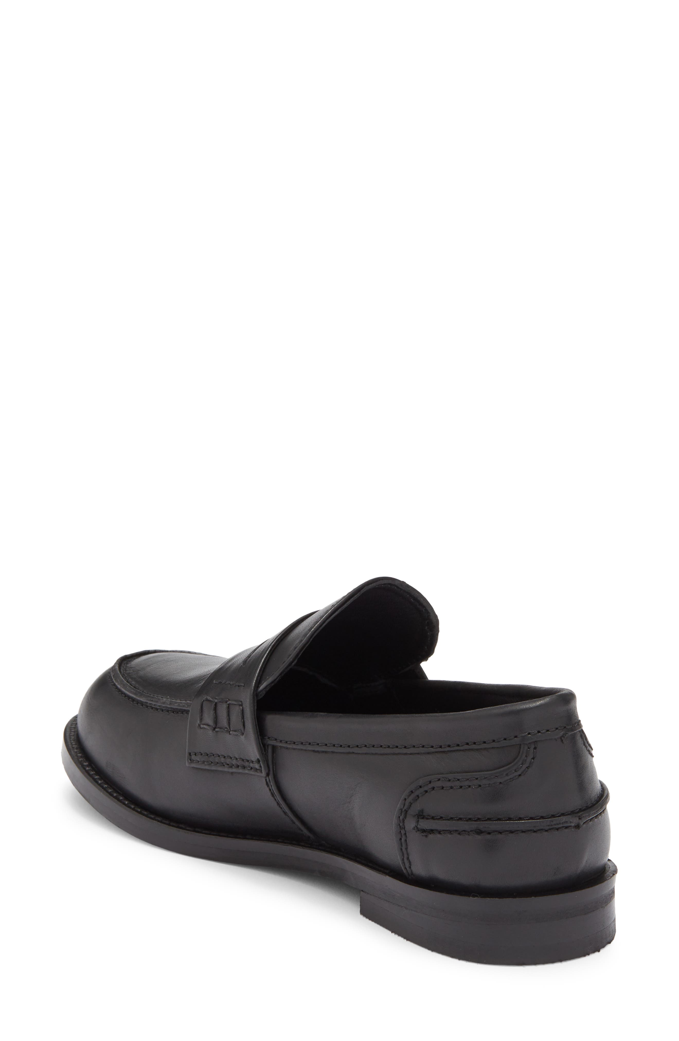 Jeffrey Campbell Studentz Penny Loafer, Alternate, color, Black