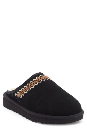Ugg Classic Slip-on Atherson Slipper 'black' In Animal Print