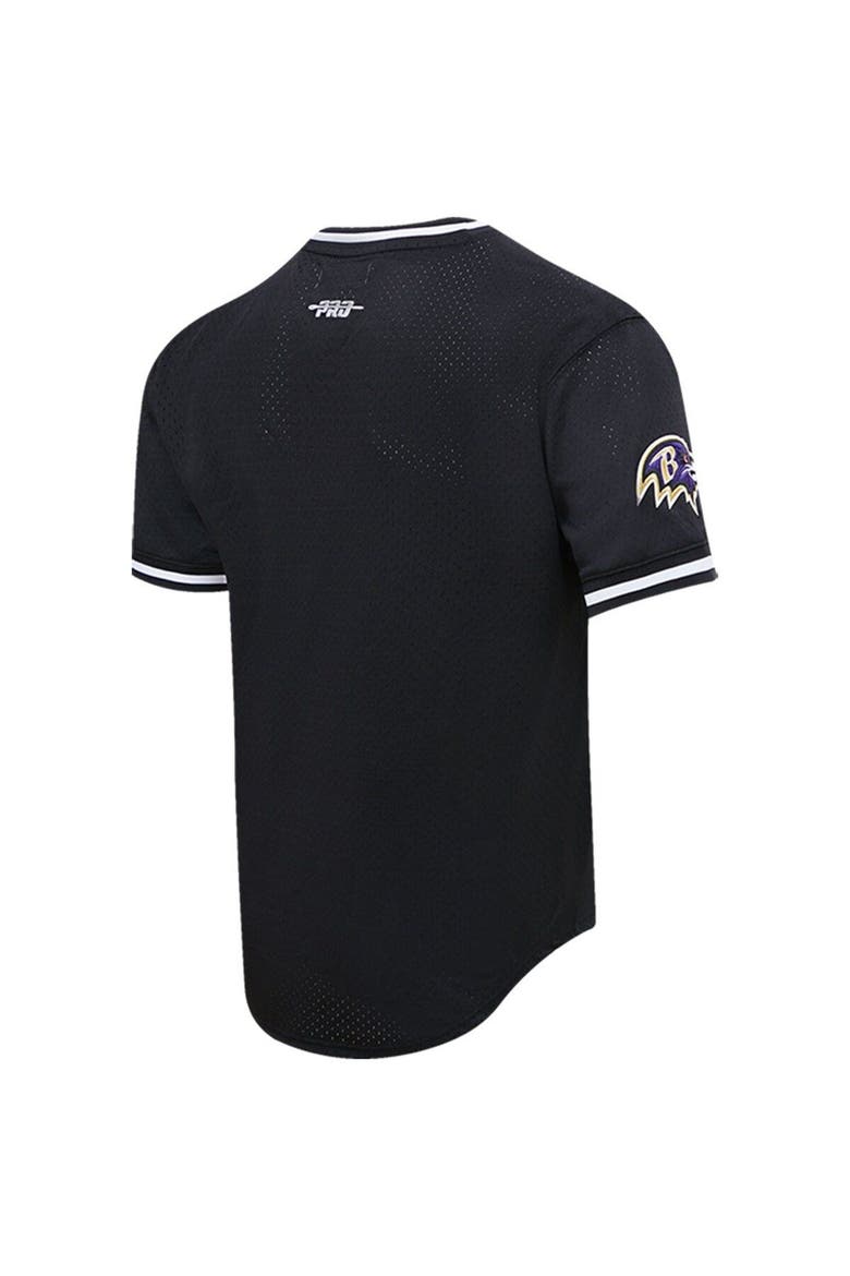 Men's Pro Standard Lamar Jackson Black Baltimore Ravens Mesh Player Name & Number Top, Alternate, color, Black
