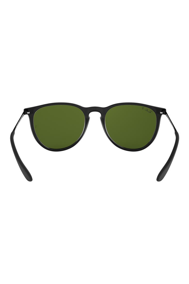 Erika 54mm Polarized Pilot Sunglasses, Alternate, color, BLACK GREEN