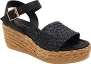 André Assous Carissa Ankle Strap Espadrille Platform Wedge Sandal