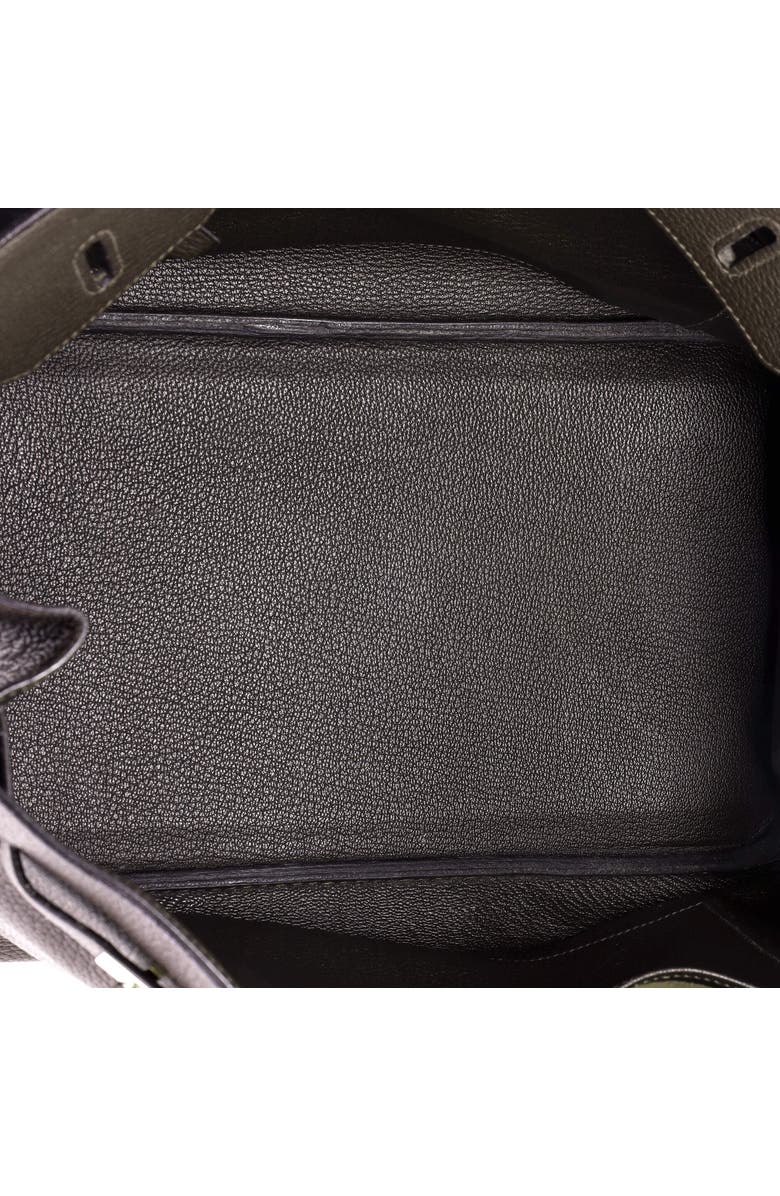 Pre-Owned Hermes Birkin Handbag Brown Clemence with Palladium Hardware 35, Alternate, color,