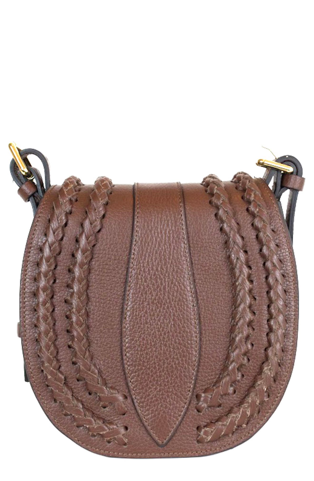 Persaman New York Daisy Braided Crossbody Bag