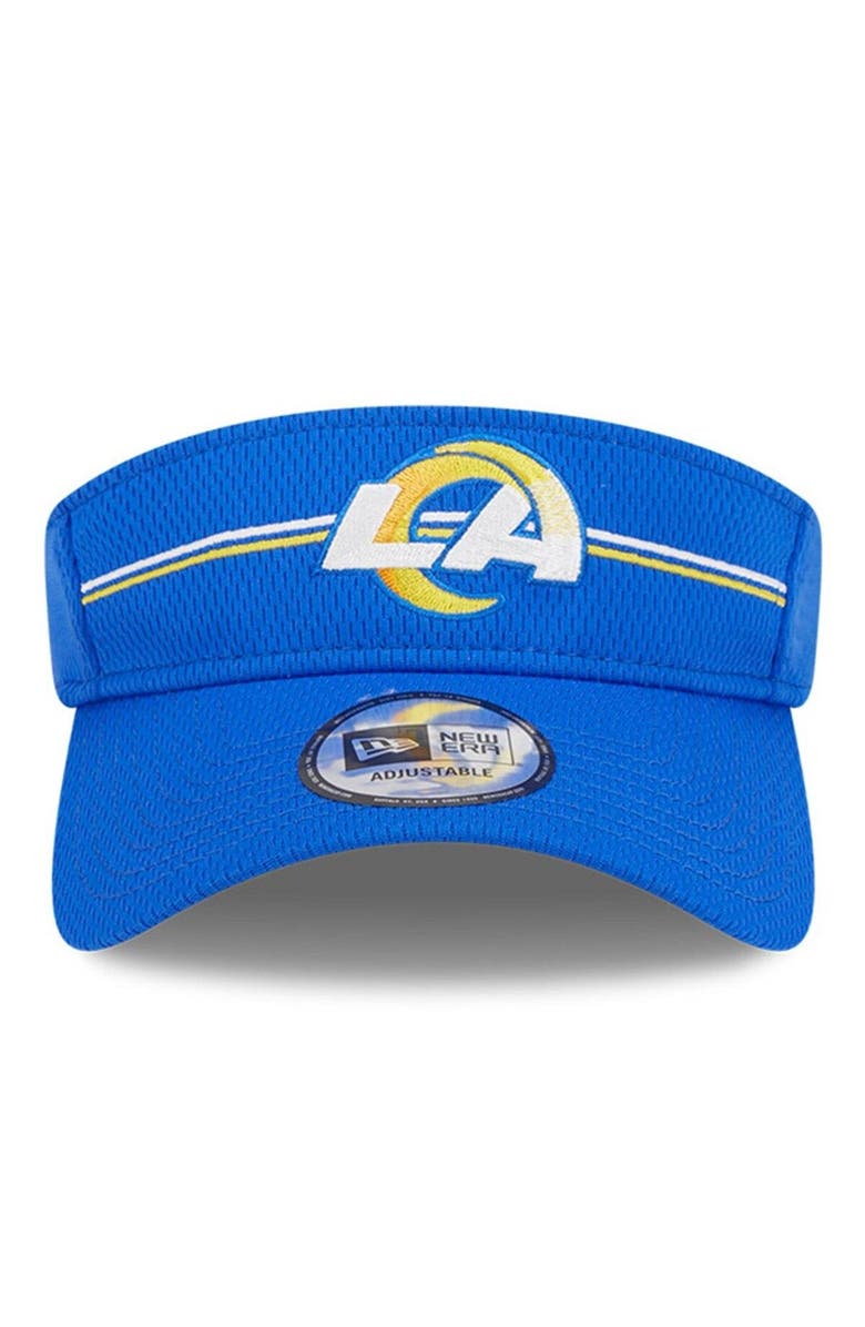New Era Men's New Era Royal Los Angeles Rams 2023 NFL Training Camp Adjustable Visor, Alternate, color, 
