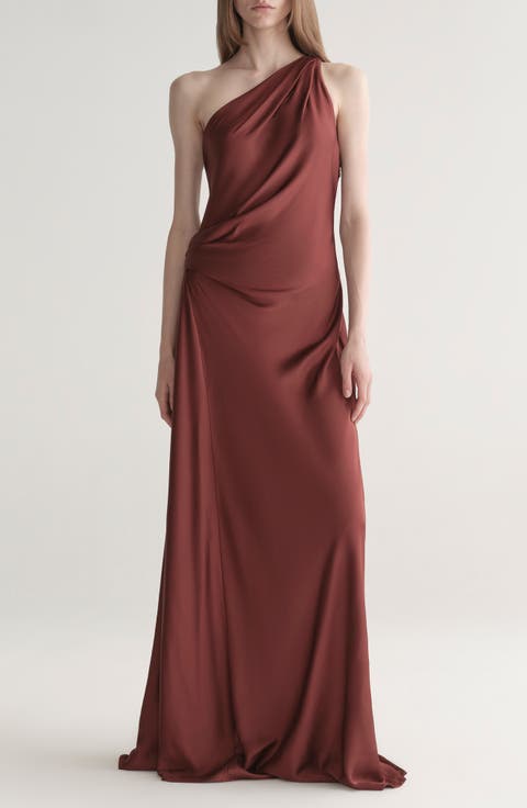Aster One Shoulder Gown