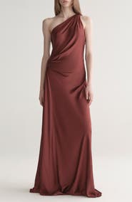 A.L.C. Aster One Shoulder Gown