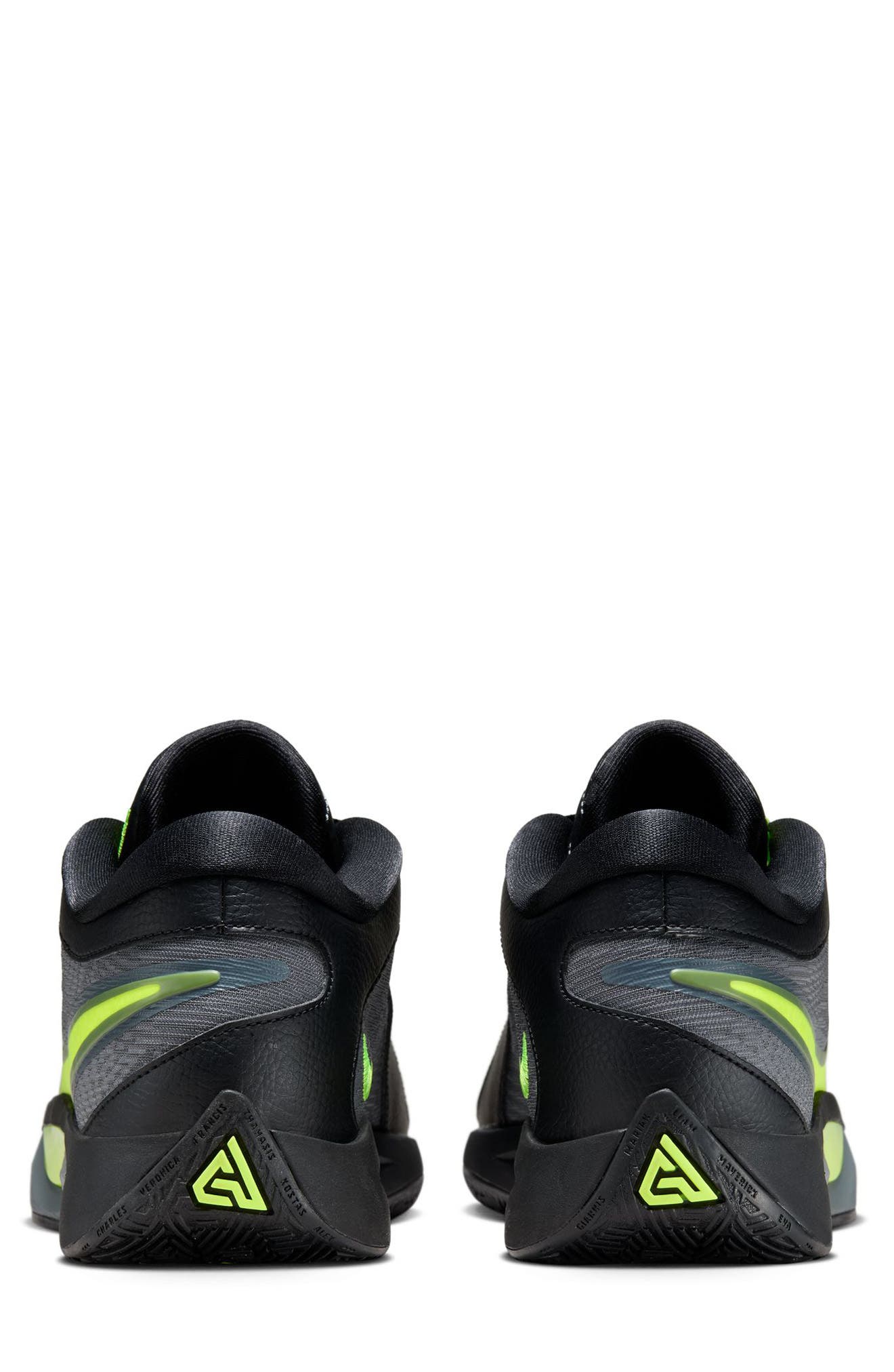 Nike Giannis Freak 6 Basketball Shoe, Alternate, color, Black