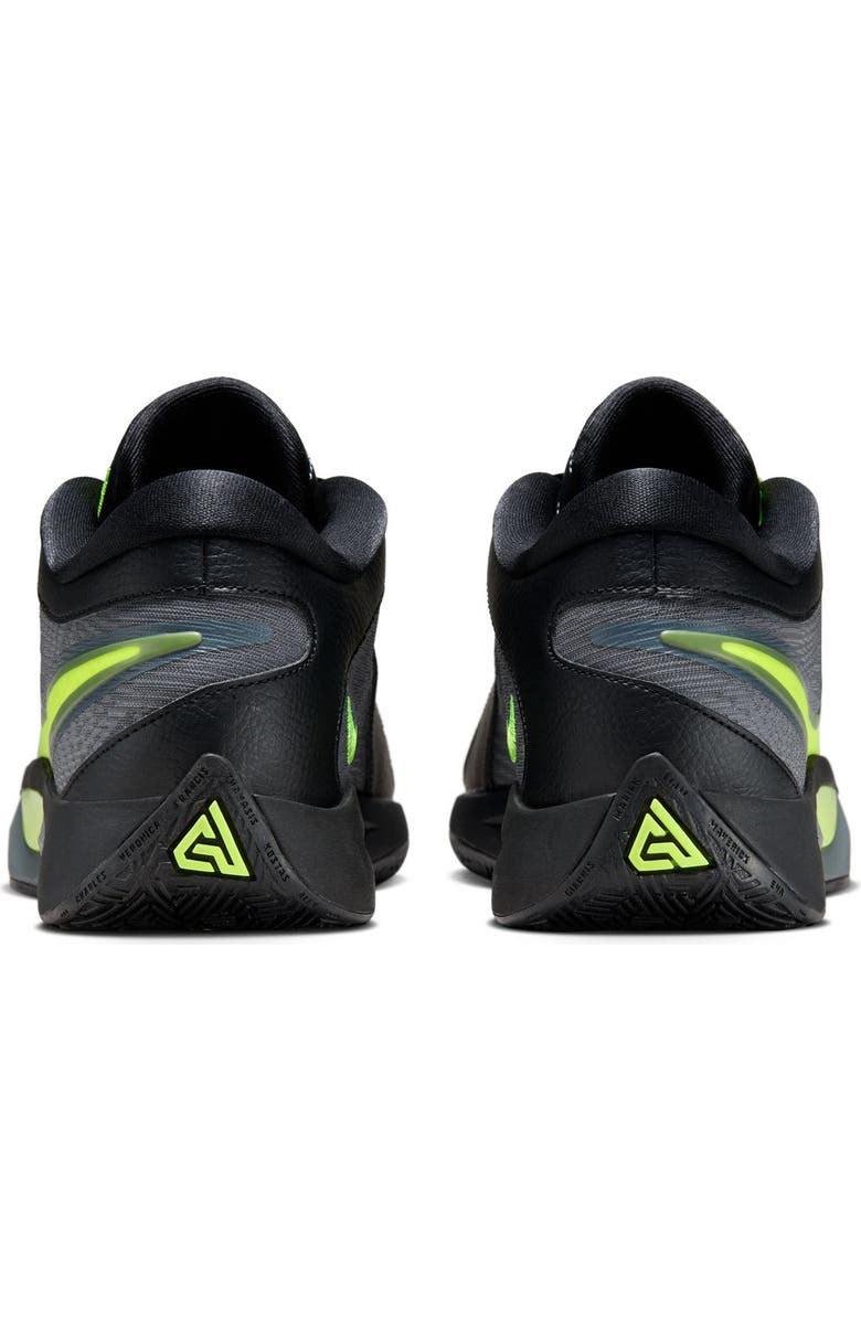 Nike Giannis Freak 6 Basketball Shoe, Alternate, color, Black