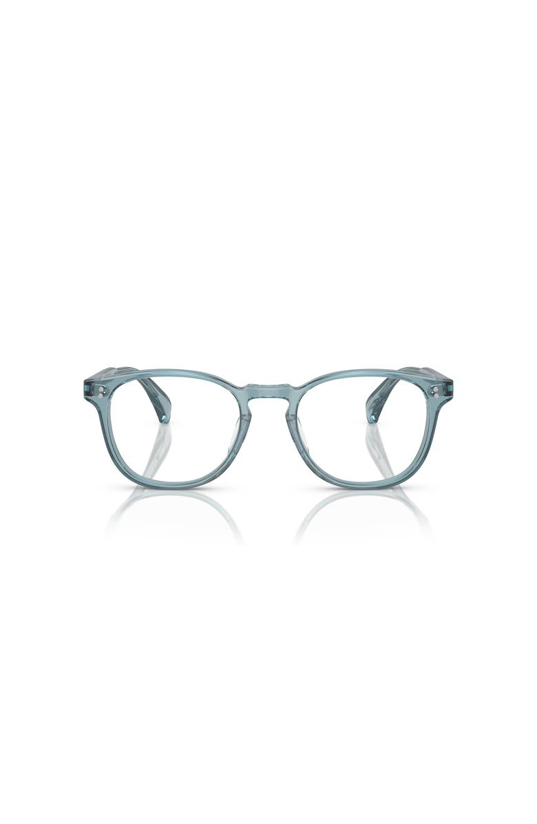 Oliver Peoples 49mm Round optical glasses, Alternate, color, Blue