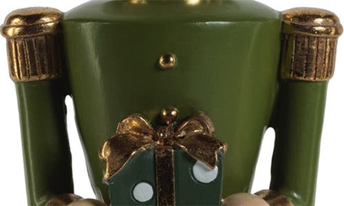 Zodax Clarence Nutcracker Soldier Figurine In Green