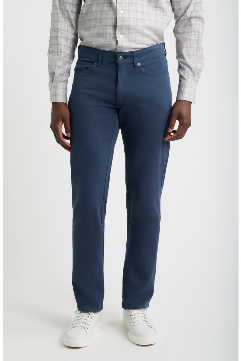 Crown Canvas Five Pocket Pants, Main, color, ATLANTIC NAVY