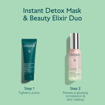 Instant Detox Mask & Beauty Glow Elixir Set