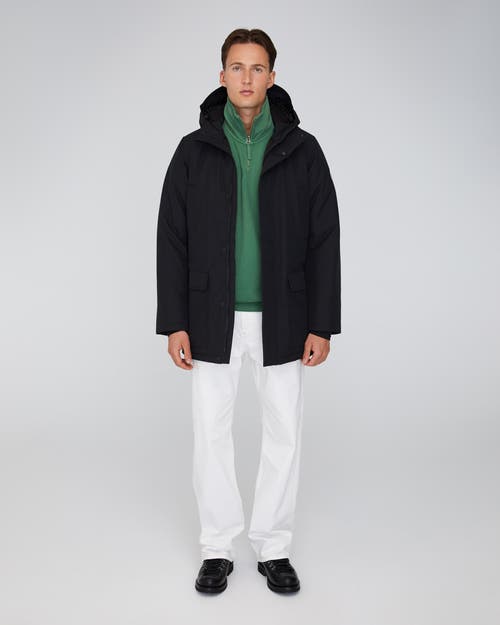 Quartz Co. Bennett | Hooded Insulated Winter Jacket In Black