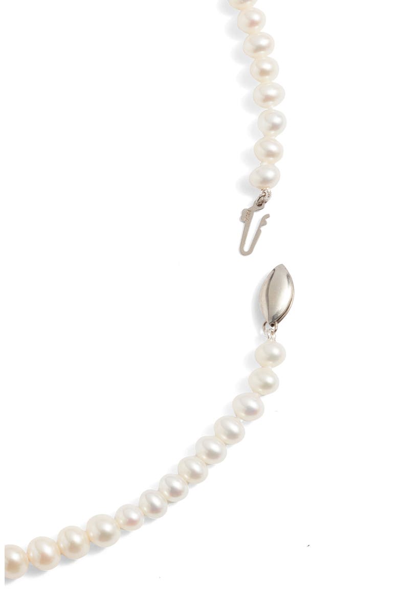 Freshwater Pearl Necklace, Alternate, color, 14K WHITE GOLD/ PEARL