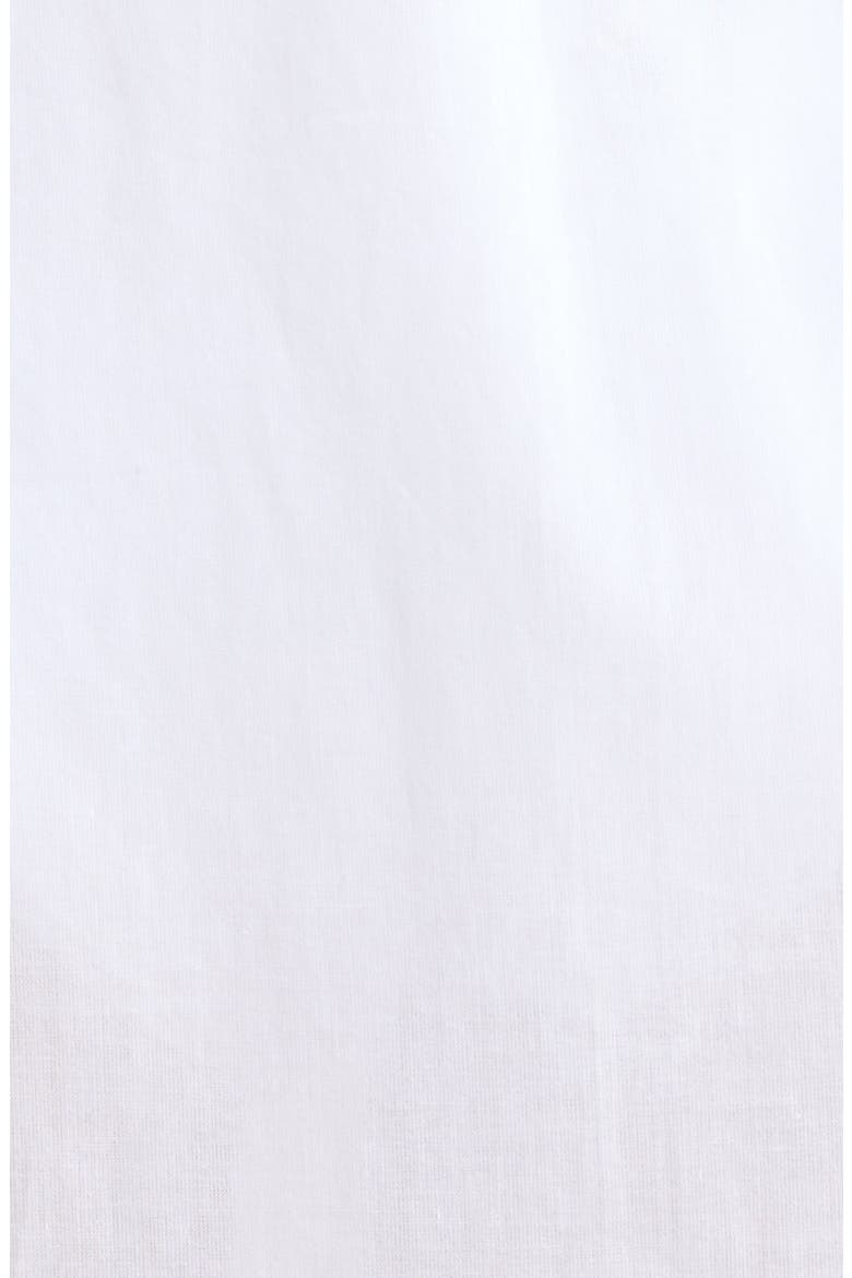 Embroidered Cotton Cover-Up Dress, Alternate, color, WHITE