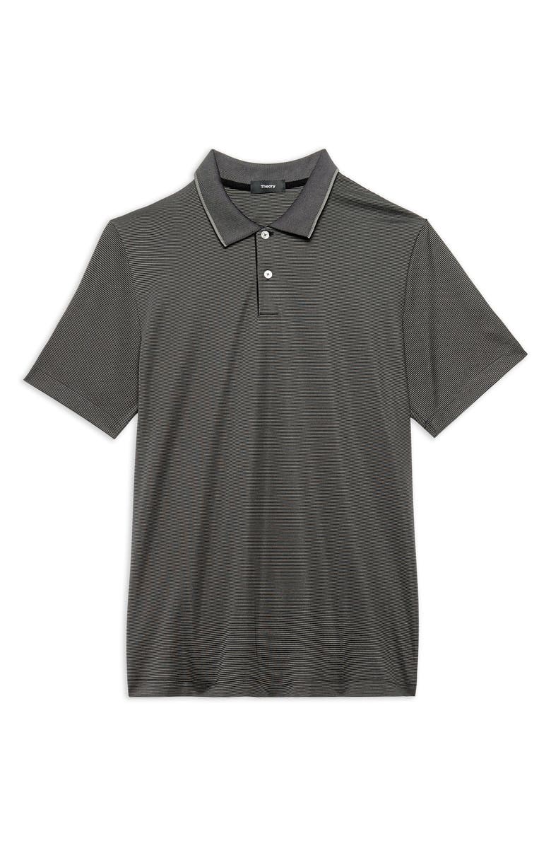 Theory Standard Short Sleeve Knit Polo, Alternate, color, 