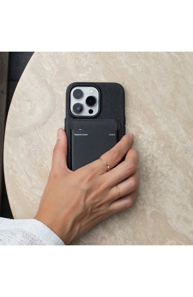 Native Union (Re)Classic Wallet | Magnetic, Alternate, color, Black