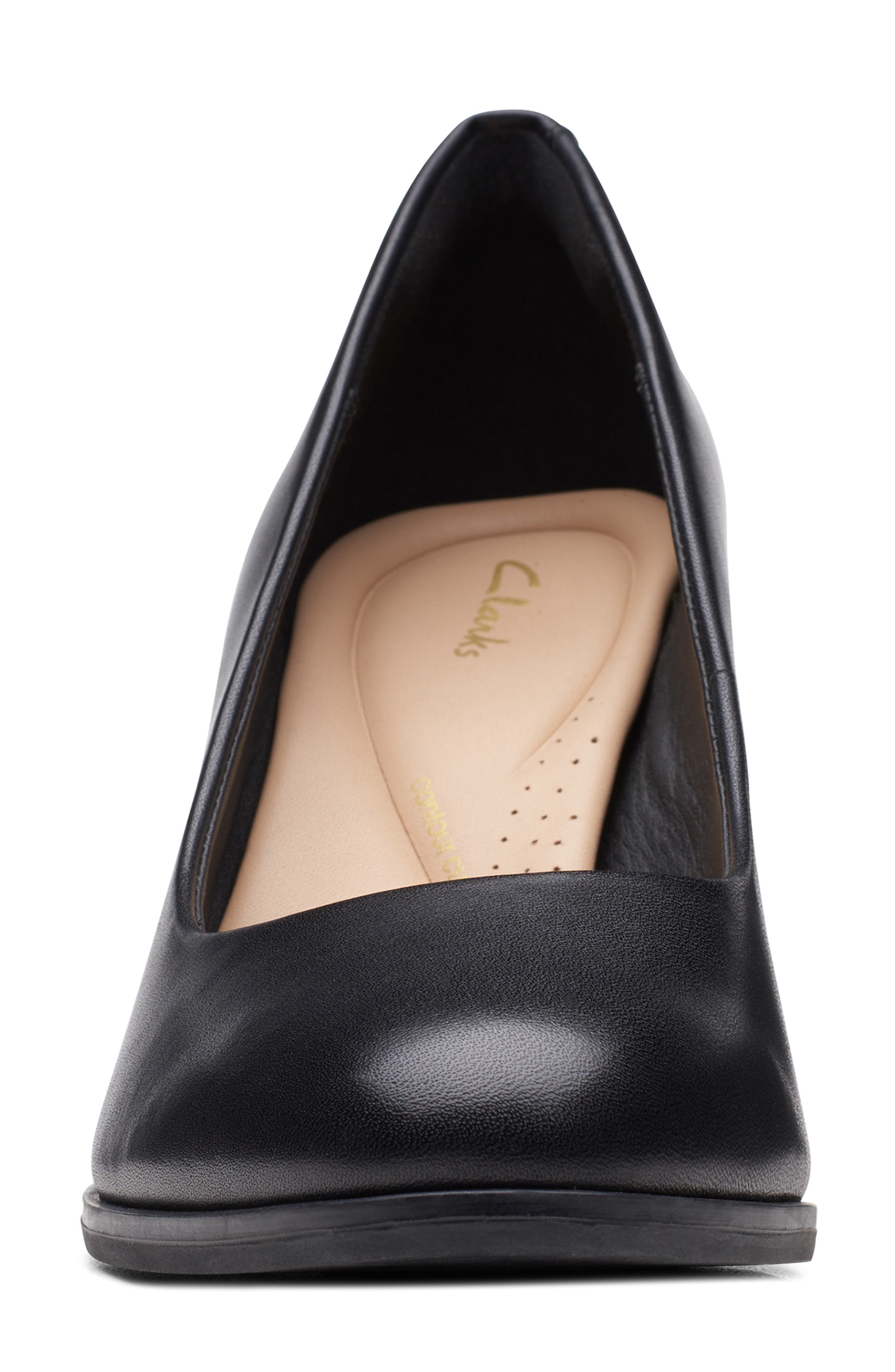 Freva85 Court Pump, Alternate, color, BLACK LEATHER