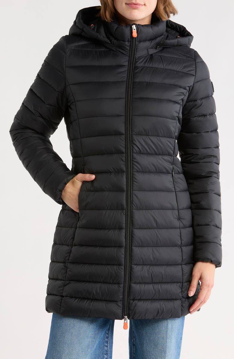 Save The Duck Cate Puffer Jacket, Main, color, Black