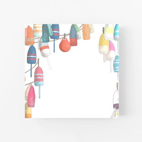 Buoys 6" x 6" Notepad (100 Heavyweight Tear-Off Sheets)
