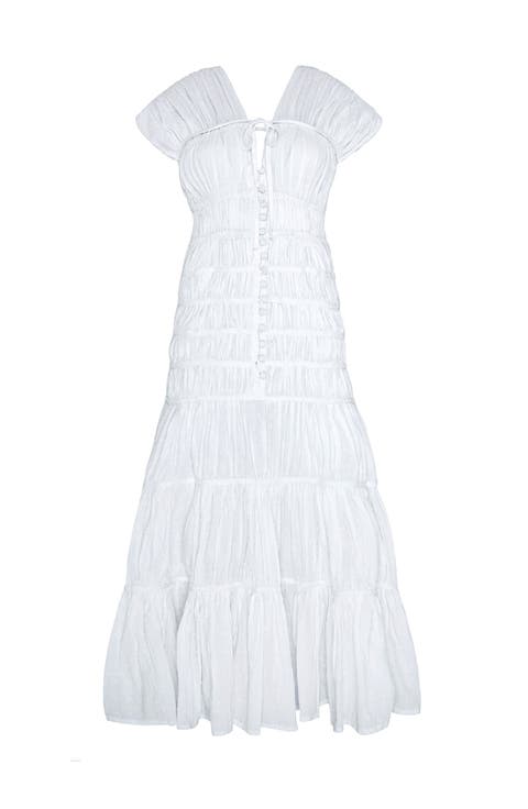 The Srikandi Ruffle Maxi Dress