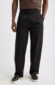 BOSS Pleated Wide Leg Trousers