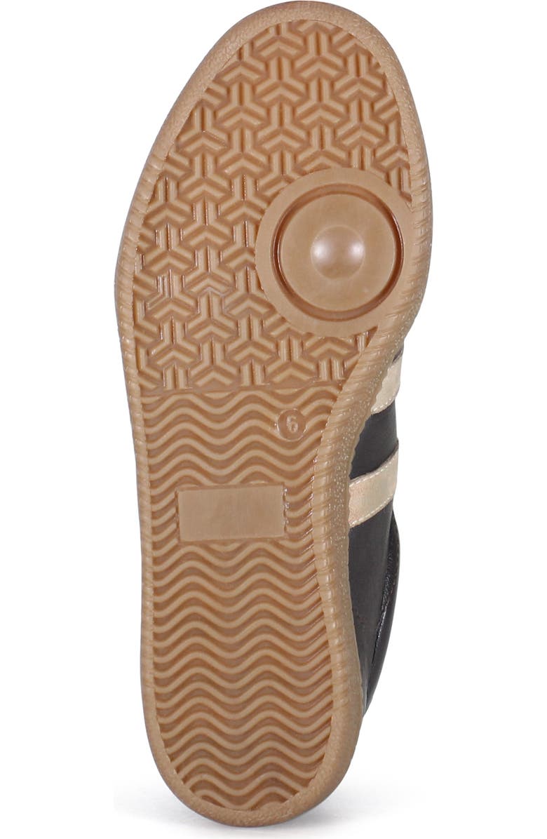 Diba True TO PAZ Lace Up Leather Sneaker, Alternate, color, Dark Brown/Gold