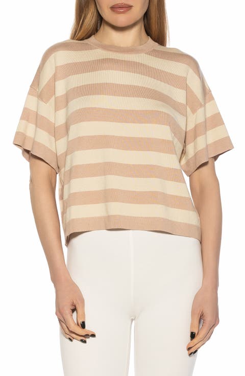 Remy Stripe Short Sleeve Top