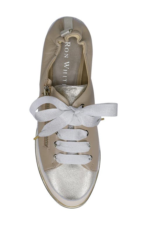 Ron White Ninazee All Day Heels® Sneaker In Dune/platino