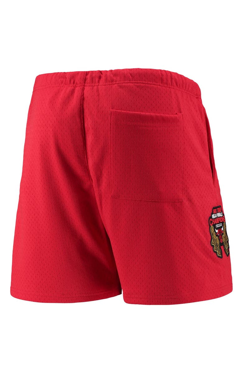 PRO STANDARD Men's Pro Standard Red Chicago Bulls Mesh Capsule Shorts, Alternate, color, Red