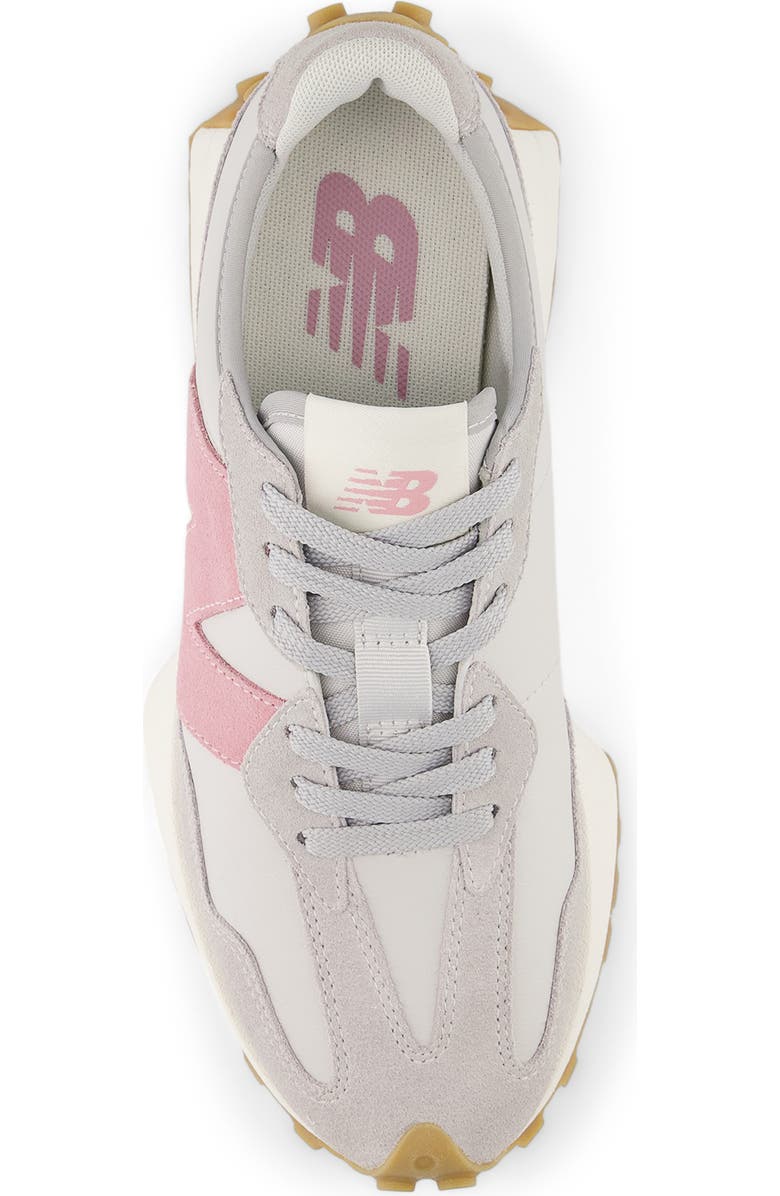 New Balance 327 Sneaker, Alternate, color, Raincloud/ Pink Taffy