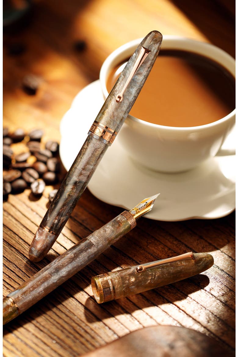Ogiva Cocktail Series Espresso Martini Limited Edition Fountain Pen, Alternate, color, Brown Medium