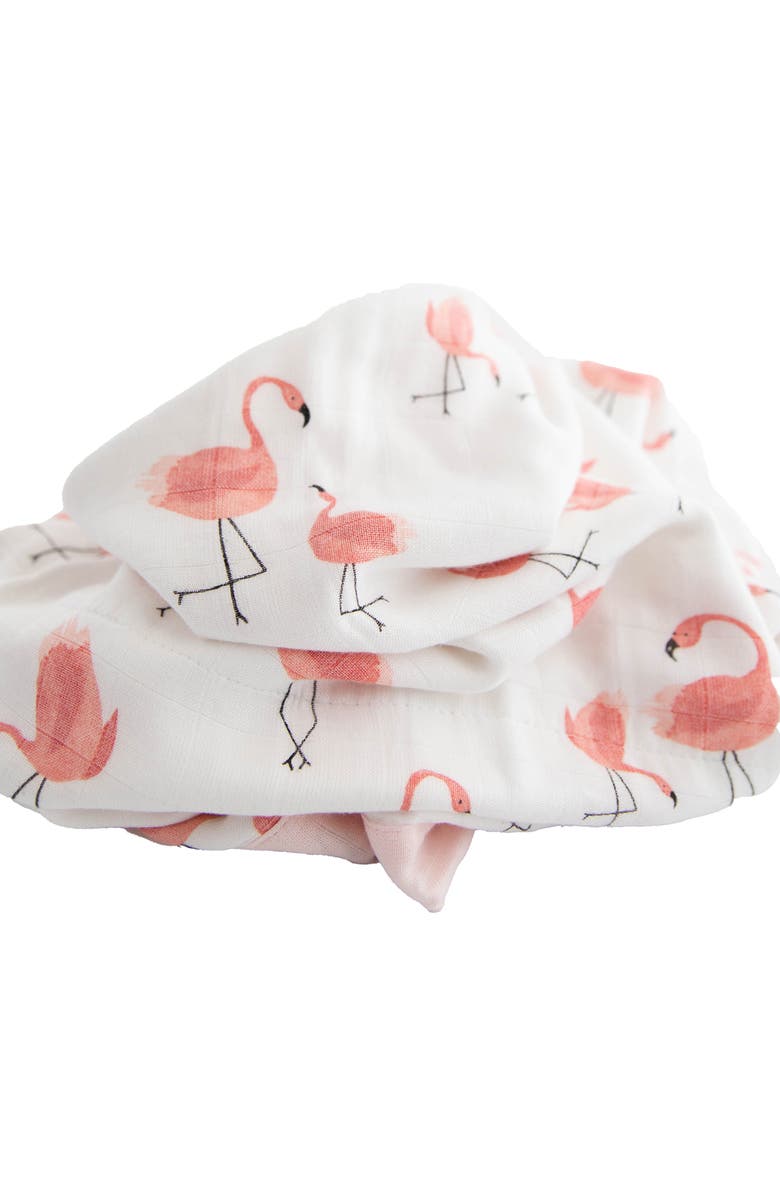 little unicorn Deluxe Muslin Baby Receiving Quilt, Alternate, color, Pink Ladies