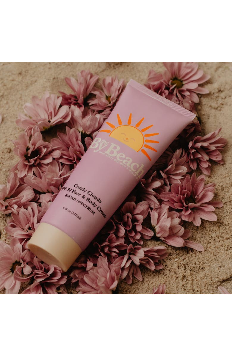 By the Beach Suncare Candy Clouds SPF30 Face & Body Cream 6oz, Alternate, color, Purple