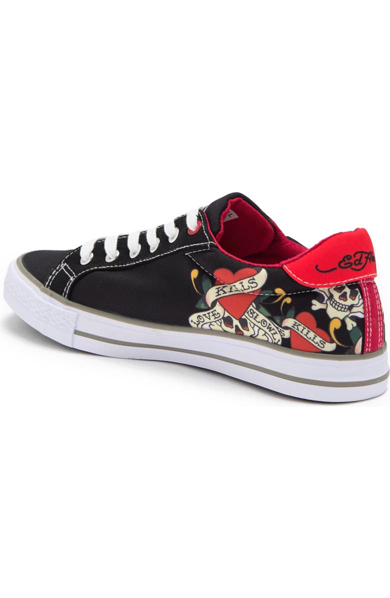 Ed Hardy Thread Sneaker, Alternate, color,