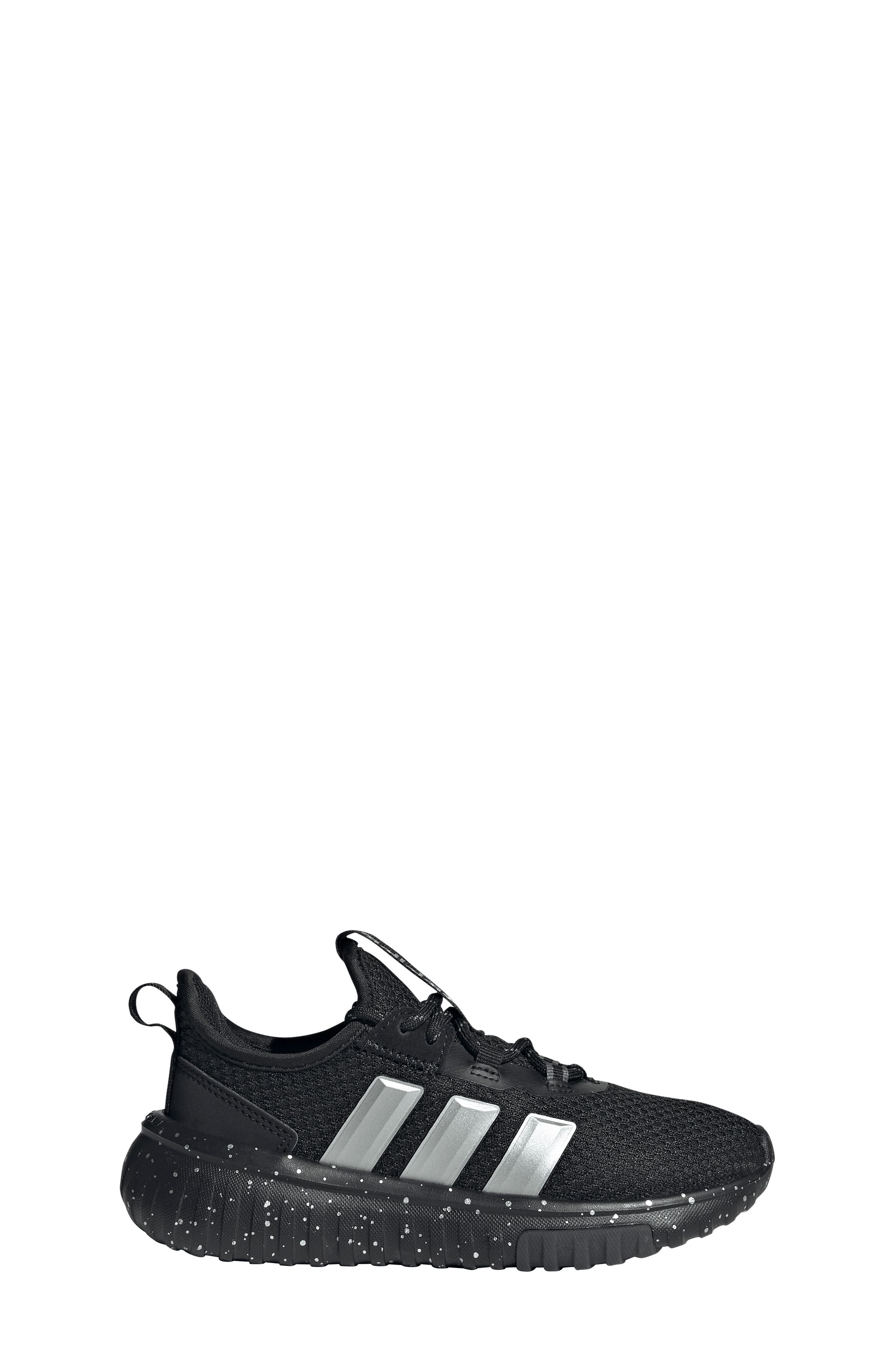 adidas Kids' Kaptir Flow 4.0 Sneaker, Alternate, color, Core Black/ Silver