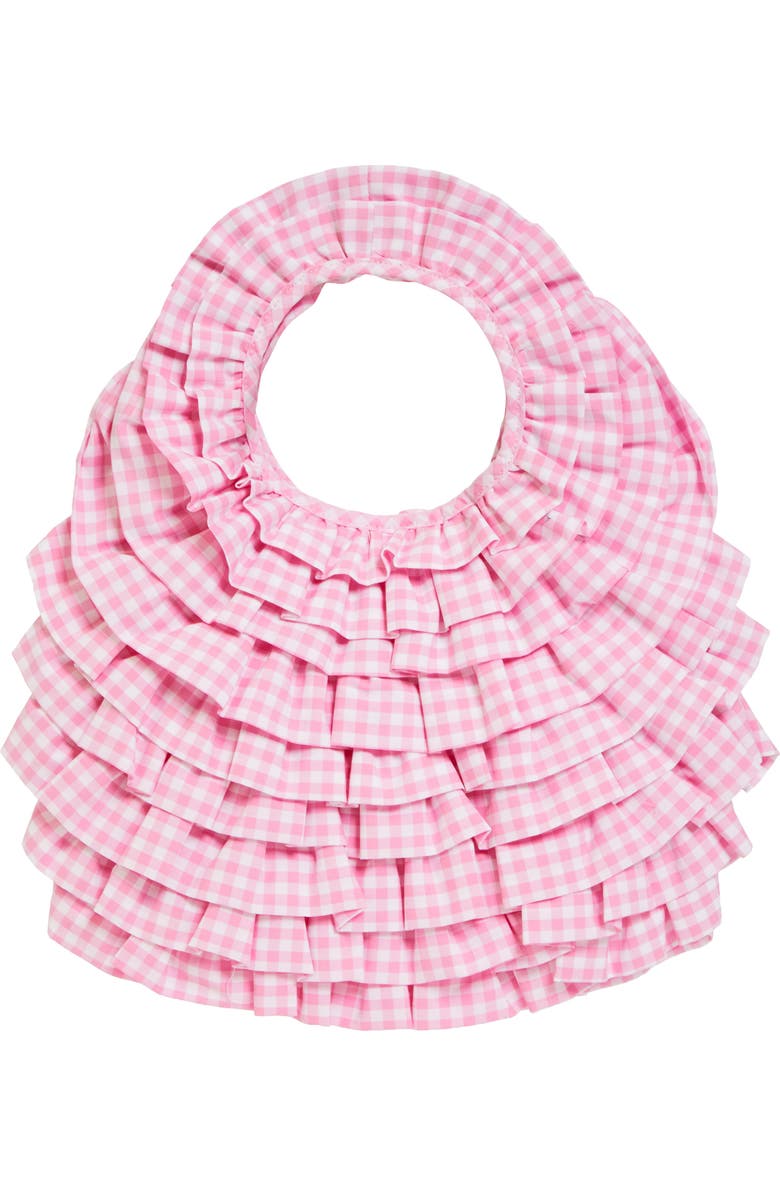 Sandy Liang Napa Gingham Handbag, Alternate, color,